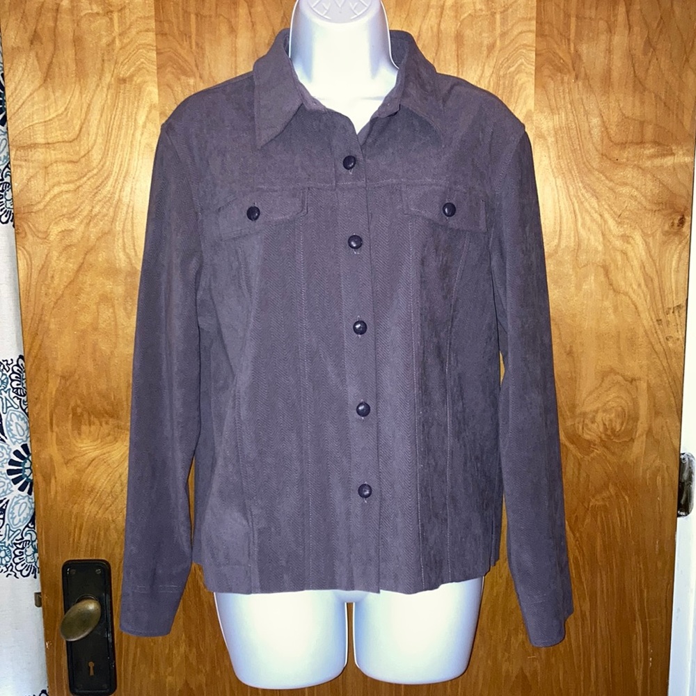 Norton McNauchton Purpleish Gray Jacket Size 8